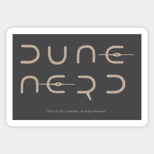 Dune Nerd Sticker